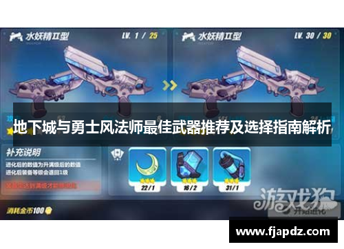 地下城与勇士风法师最佳武器推荐及选择指南解析